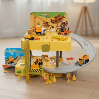Engineering Rail Suitcase Playset
