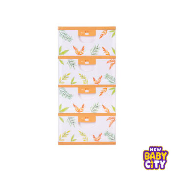 Classic Series - 4 Drawer Regular Color - Print Blue