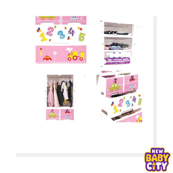 Kideez-Wardrobe---Alphabet-Letter-Print-MODEL-#-2222-AL-W.2