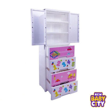 Kideez Wardrobe - Alphabet Letter Print MODEL # 4022 AL-W