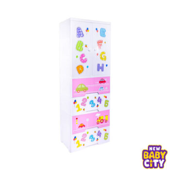 Kideez Wardrobe - Alphabet Letter Print MODEL # 4022 AL-W