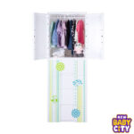 Kideez-Wardrobe—Green-Flower-Print-MODEL-#-4022-GF-w.1