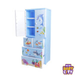 Kideez-Wardrobe—Ocean-Blue-Print-MODEL-#-2222-OB.1