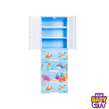 Kideez Wardrobe - Ocean Blue Print MODEL # 4022 OB-W