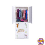 Kideez Wardrobe - Safari white Print MODEL # 2222 SW