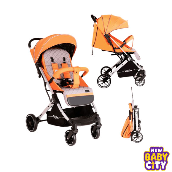 Kidilo-K12G--grey-2 Kidilo K12 Stroller
