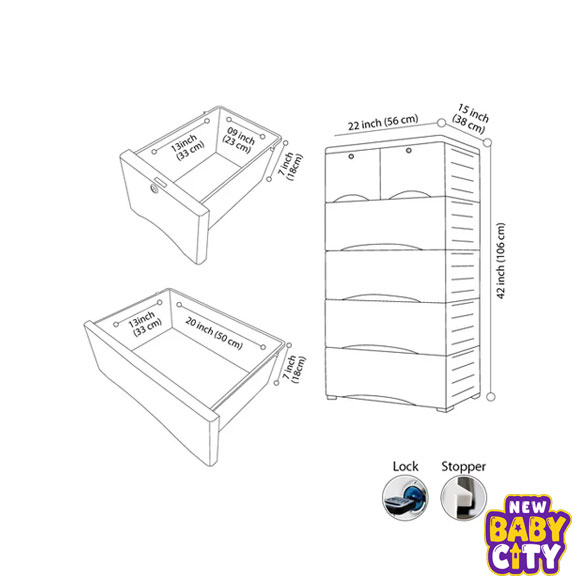 Orchid-Drawer-Champion-Print--4+2-Plastic-Cabinet-Storage.1 Orchid Drawer-Champion Print 4+2 Plastic Cabinet Storage