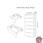 Orchid-Drawer—Elephant-Print-Pink-5+2-Plastic-Cabinet-Storage.3