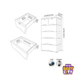 Orchid-Drawer–FLy-High-Print-Blue-4+2-Plastic-Cabinet-Storage.3