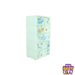 Orchid-Drawer–FLy-High-Print-Green-4+2-Plastic-Cabinet-Storage.1