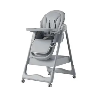 Kidilo Deluxe Multi-Functional Baby High Chair – Adjustable Reclining Seat with Large Storage Basket