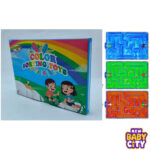 2 Pack Sensory Fidget Toys for Kids & Adults with Autism ADHD – Gel Filled Squishy Stress Relief, Calming Special Needs Developmental Toys (Blue & Green)