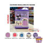 Kuromi Money-safe, a children’s piggy bank shaped like a safe fingerprint sensorn, interesting sound It is designed for ages 3 and up.