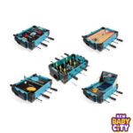 5-in-1 Multi Game Table | Multiplayer Games Including Football Basketball & Table Tennis