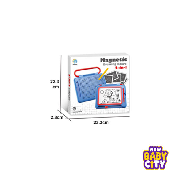 2in1-Magnetic-Drawing-Bead-Board-10-Cards-20Patterns-Ym-No110.1 2in1 Magnetic Drawing Bead Board 10 Cards 20Patterns Ym No110