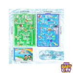 2 Pack Sensory Fidget Toys for Kids & Adults with Autism ADHD – Gel Filled Squishy Stress Relief, Calming Special Needs Developmental Toys (Blue & Green)