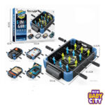 5-in-1 Multi Game Table | Multiplayer Games Including Football Basketball & Table Tennis