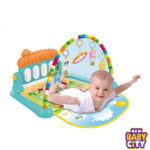 3 in 1 Baby Toddler Activity Play Game Piano Fitness Rack Mat Play Game