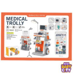 30Pcs Kids Dentist Medical Trolley With Light & Sound