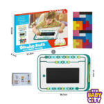 3in1 Drawing Board Russian Tangram Puzzle with Word Spelling Learning Kit