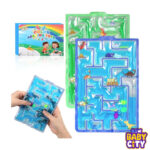 2 Pack Sensory Fidget Toys for Kids & Adults with Autism ADHD - Gel Filled Squishy Stress Relief, Calming Special Needs Developmental Toys (Blue & Green)