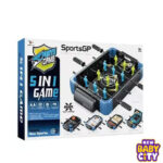 5-in-1 Multi Game Table | Multiplayer Games Including Football Basketball & Table Tennis