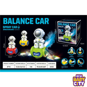 Astronaut Spray Balance Car – Light & Music Adventure for Kids