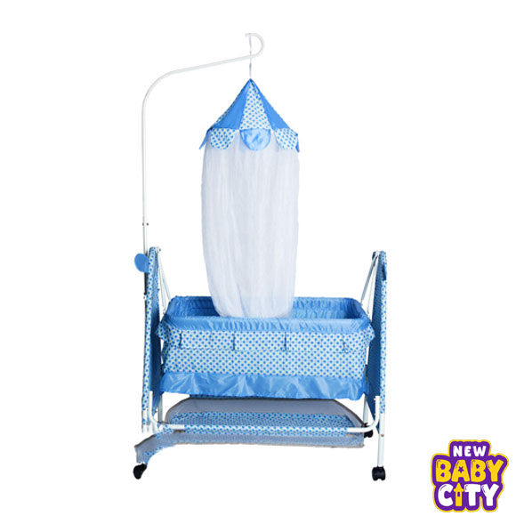 Bambino-Moon-N-Bear-Baby-Cradle-–-High-Quality-Fancy-Gift-Baby-Sleeping-Cot-,3