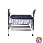 Bear-Face-Baby-Cradle-–-Portable-Newborn-Rocking-Cot-with-Protective-Mosquito-Net-&-Wheels.3