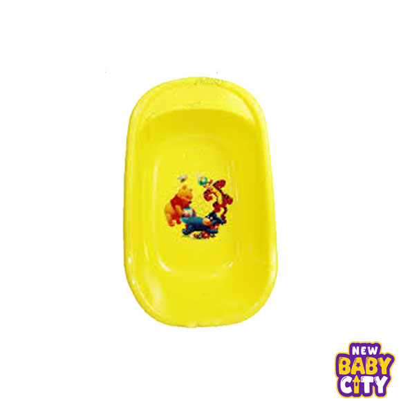 Cartoon-Character-Printed-Baby-Plastic-Bath-Tub,1 Cartoon Character Printed Baby Plastic Bath Tub