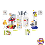 Cleaning Housekeeping Trolley Little Helper Playset Toy