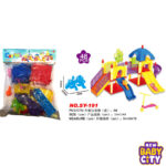 Colorful Playground Building Blocks Set – DIY Slide & Swing Park 48Pcs Toy for Kids (Deal)