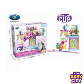 Diy Color Painting Toy Ceramic Cups Drawing Toys