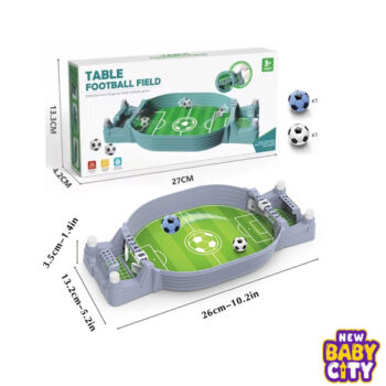 Football Table Game Set For Family & Friends Gathering, Including 2-player Soccer Field