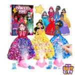 Fortand-Poke-Art-Crafts-Kit-for-Kids,-Princesses-Craft-Kits-for-Girls-Ages-4-9-Paper-Craft-Kits.1