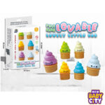 Ice Cream Pull Back Car Toy For Kids