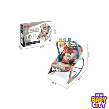 Infant To Toddler 2 in 1 Bay Rocker - Squirrel Grey