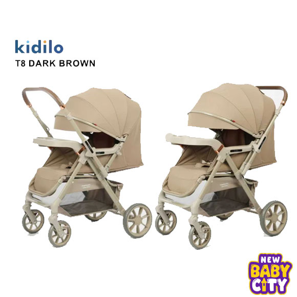Kidilo-T8-Baby-Stroller-–-Lightweight-Foldable-Travel-Pram.3 Kidilo T8 Baby Stroller – Lightweight Foldable Travel Pram
