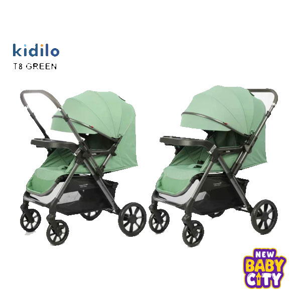 Kidilo-T8-Baby-Stroller-–-Lightweight-Foldable-Travel-Pram,2 Kidilo T8 Baby Stroller – Lightweight Foldable Travel Pram