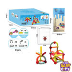 Magnetic Bar Blocks (64Pieces)