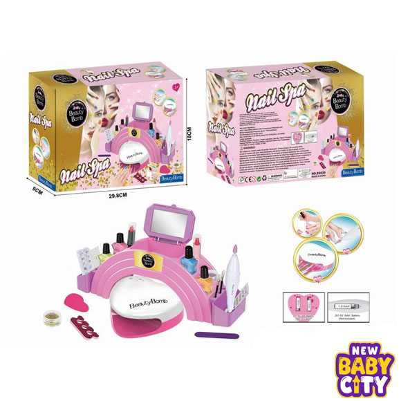 Manicure-Kit-with-Nail-Dryer-Nail-Salon-Gift-Set-for-Kids, Manicure Kit with Nail Dryer Nail Salon Gift Set for Kids