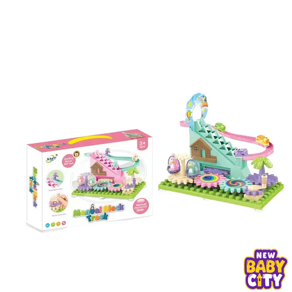 Manual-Building-Blocks-Track-Play-Set-Toy-For-Kids