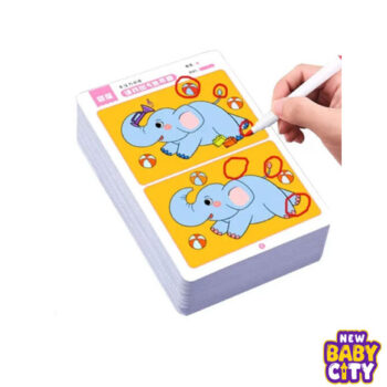 Montessori Error-Finding Puzzle Game Cards for Kids – 64pcs