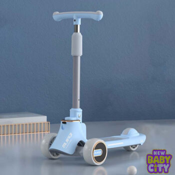 Multifunctional Foldable Kids 3 Wheel Scooter With Music and Lights