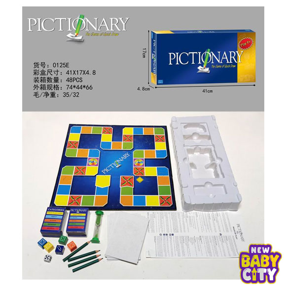 Pictionary-Board-Game-(Sealed-Pack)Senior-Age.3 Pictionary Board Game (Sealed Pack)Senior Age