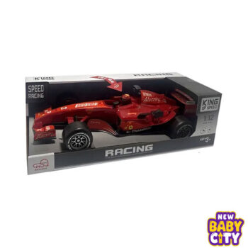 Red Ferrari Formula 1 Friction Car with Light and Sounds Racing