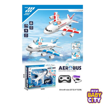 Remote Control Aeroplane With Sound and Lights – Aerobus