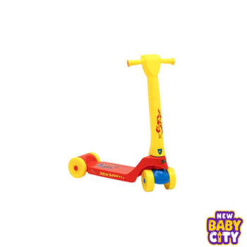 Ride on 4 wheels scooter for kids pure plastic