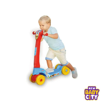 Ride on 4 wheels scooter for kids pure plastic