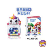Speed Push Handheld Game Console with 999 Levels – Doll-Themed Fidget Button Game